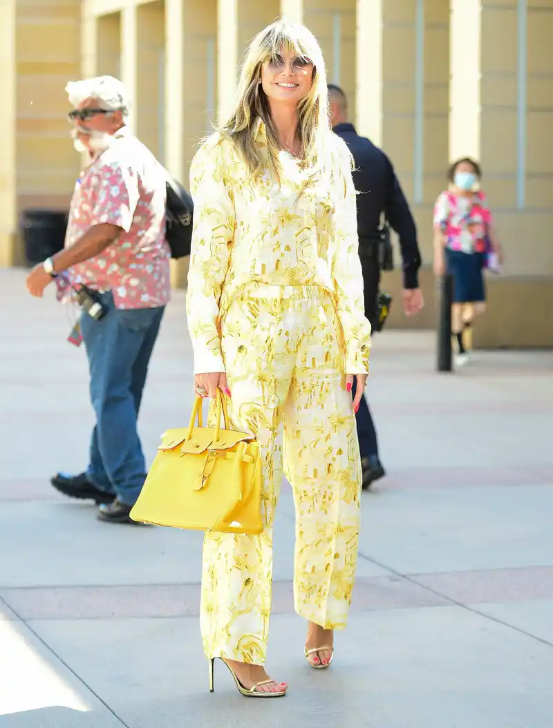 Heidi Klum Street Style