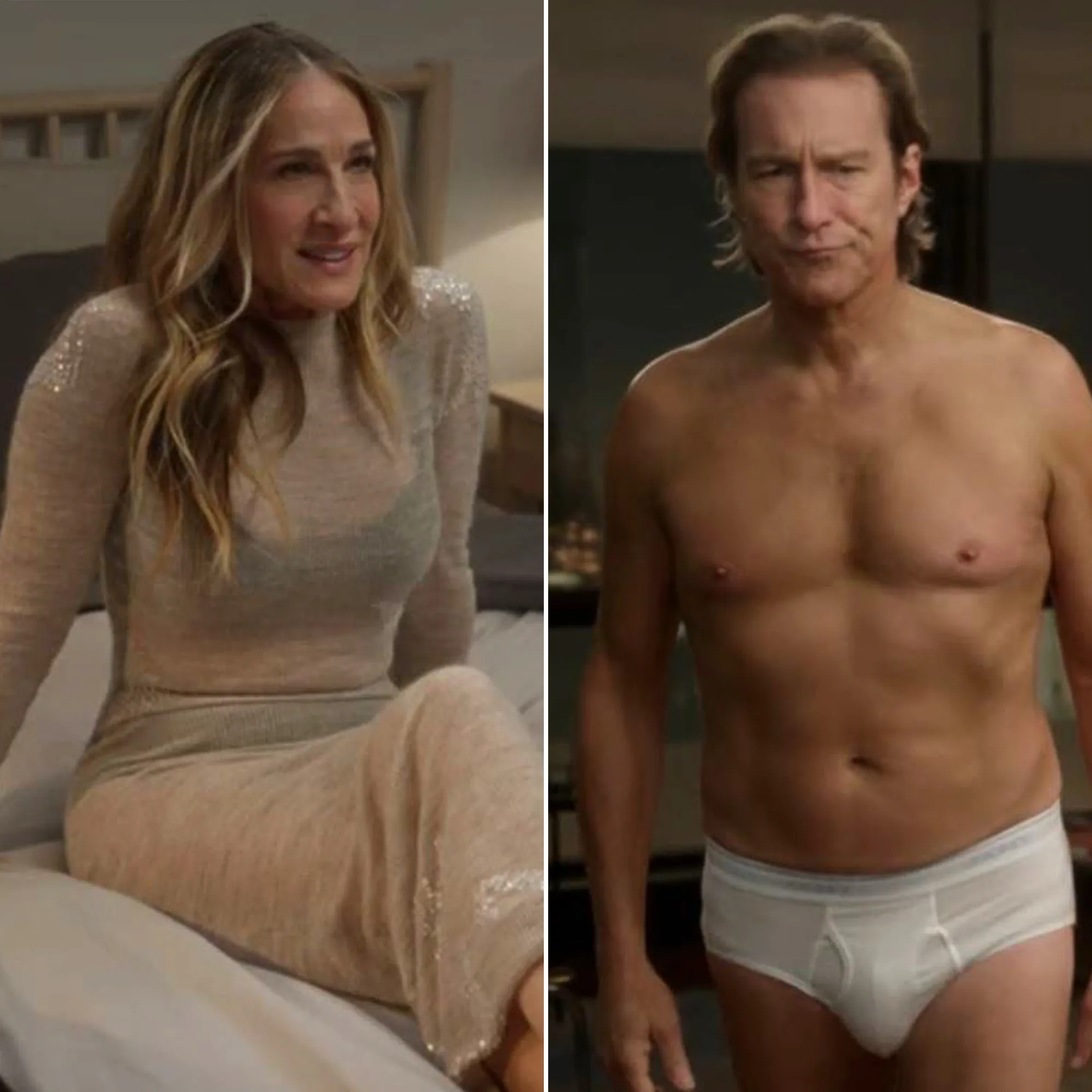 How Aidan's Undies and Carrie's Dress Pay Homage to Their Original 'Sex and the City' Romance