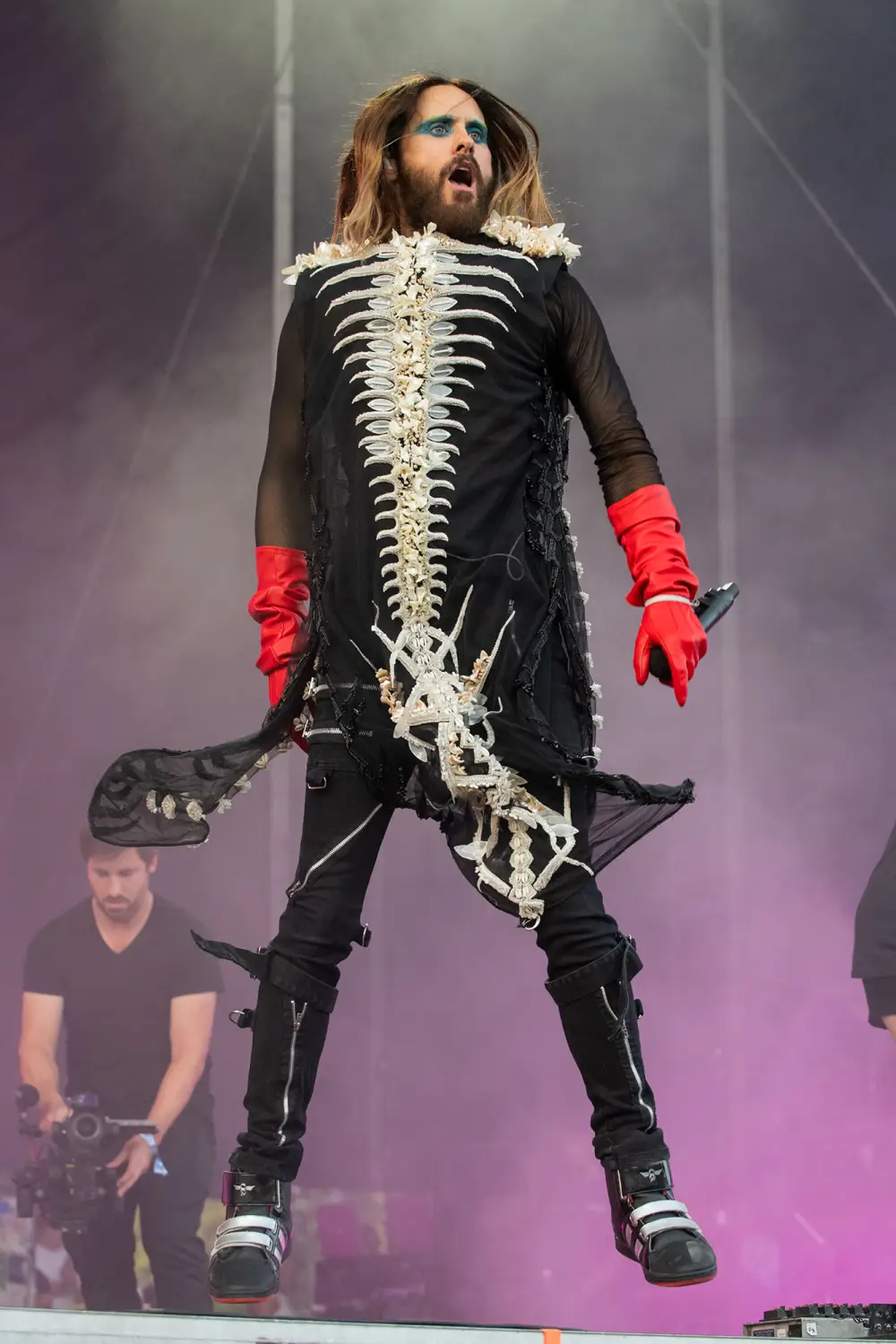 Jared Leto Shares Makeup Routine