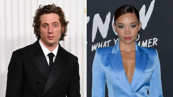 Jeremy Allen White and Ashley Moore
