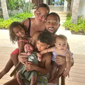John Legend and Chrissy Teigen Are All Smiles on Vacation With 4 Kids