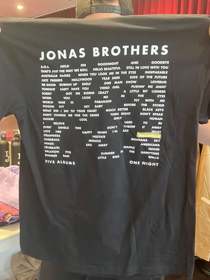 Jonas Brothers Fans Spot Unfortunate Typo in Merch As the Band Kicks Off The Tour