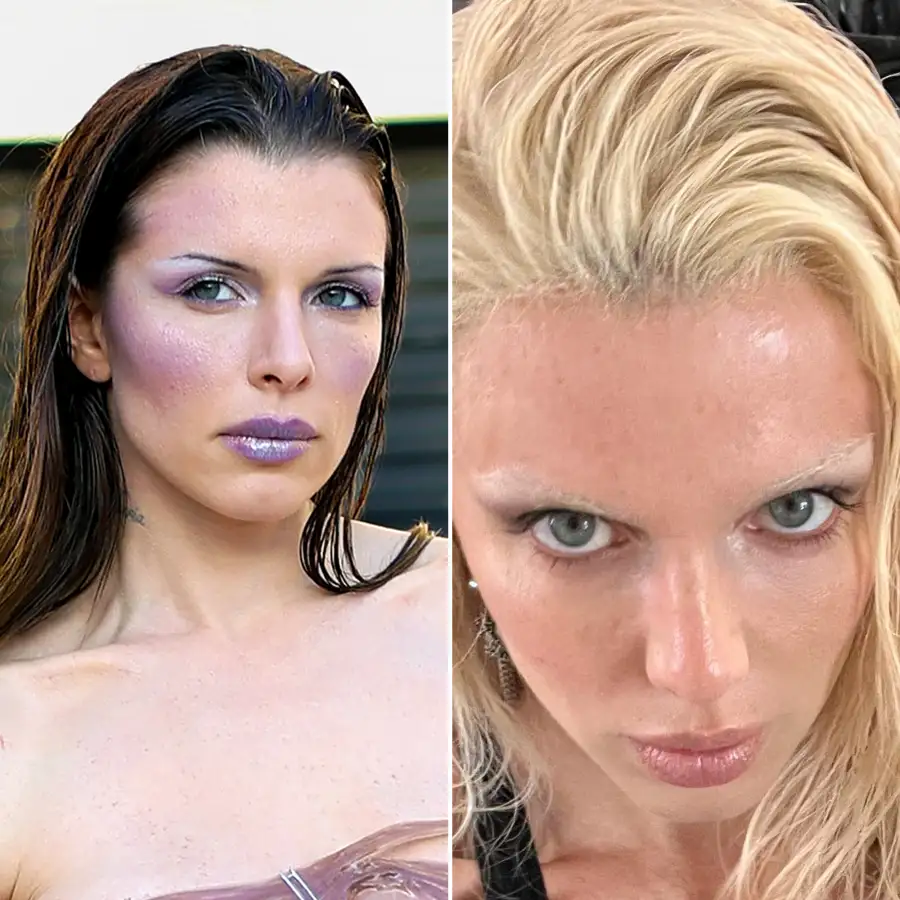 Julia Fox Hair Change