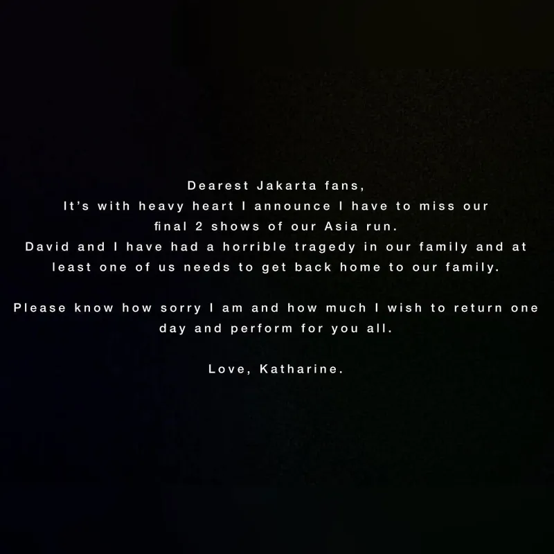 Katharine McPhee Ends International Tour Early Due to Horrible Tragedy in Her Family 3