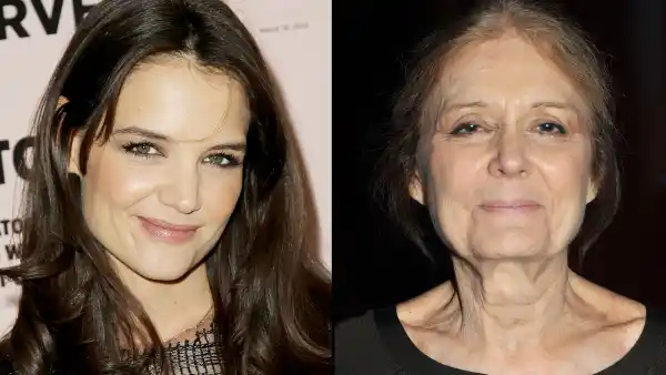 Katie Holmes, Gloria Steinem Have Dinner Together in NYC