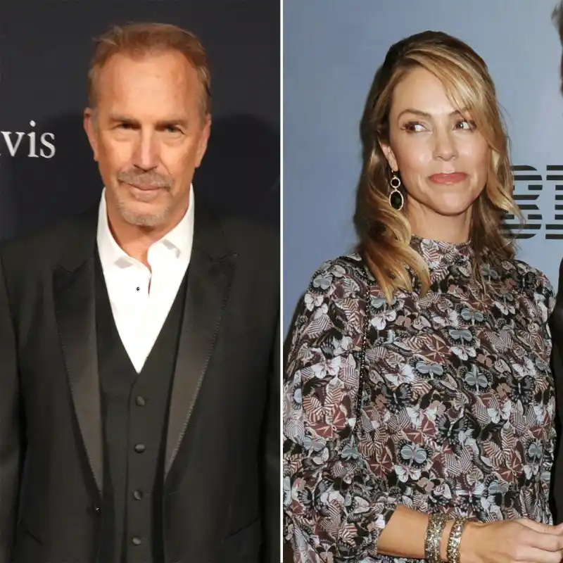 Kevin Costner and Christine Baumgartner Attend Child Support Hearing