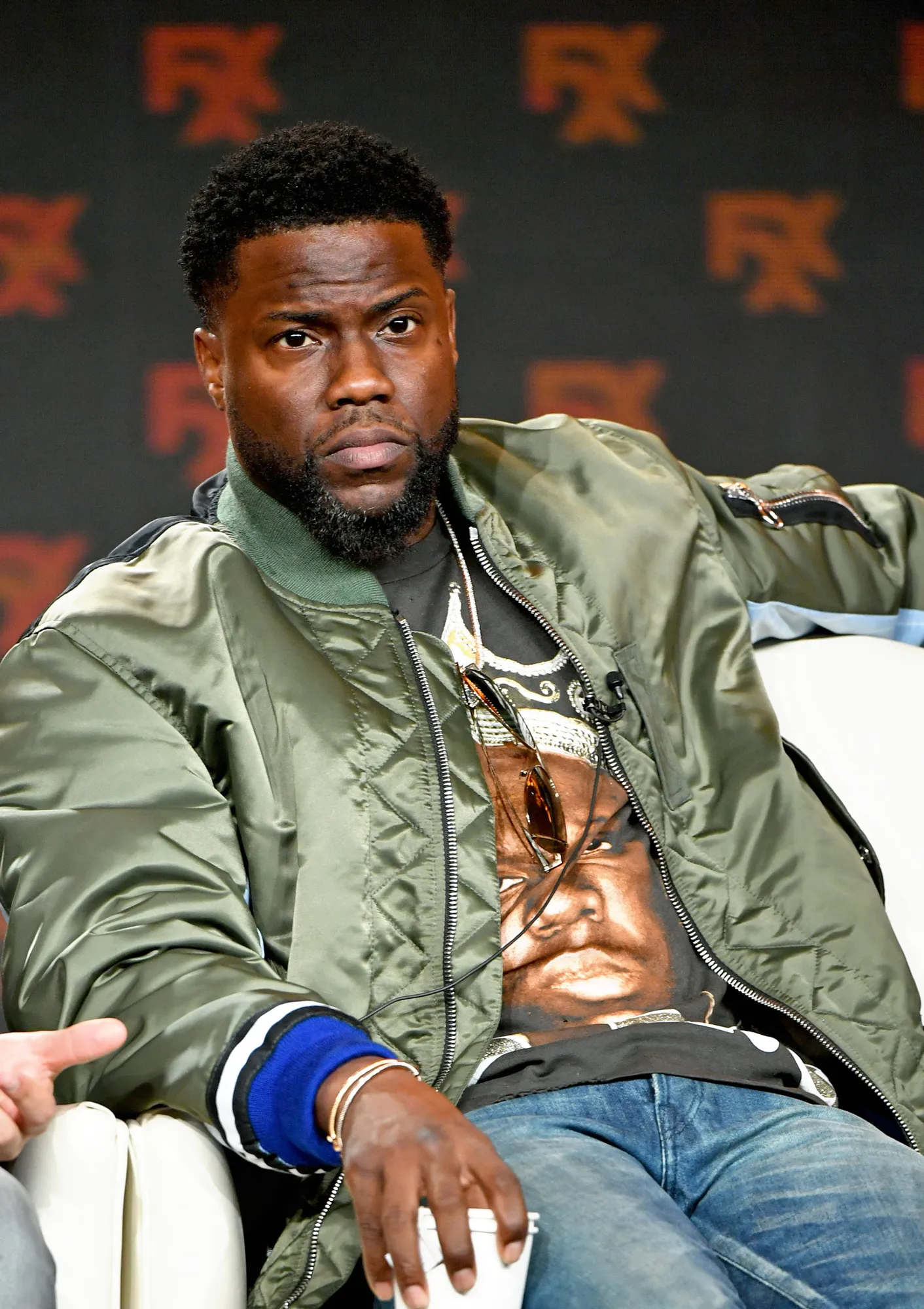 Kevin Hart Is Using a Wheelchair After Racing NFL Athlete