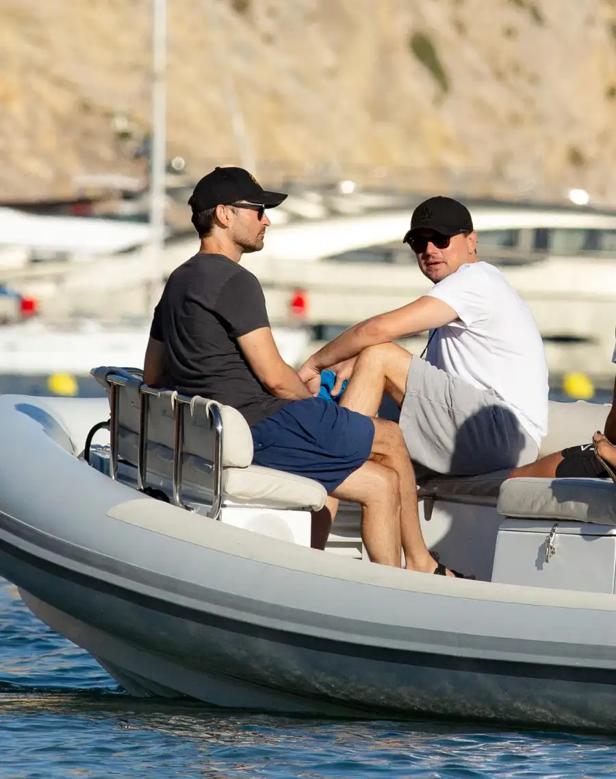 Leonardo DiCaprio and Tobey Maguire s Epic Bromance Over the Years Costars Yacht Buddies and More 330