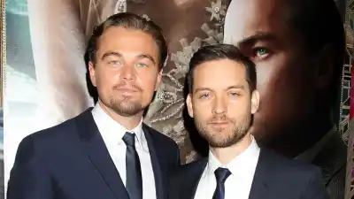 Leonardo DiCaprio and Tobey Maguire s Epic Bromance Over the Years Costars Yacht Buddies and More 333 Feature