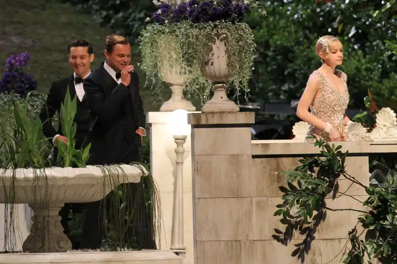 Leonardo DiCaprio and Tobey Maguire s Epic Bromance Over the Years Costars Yacht Buddies and More 339