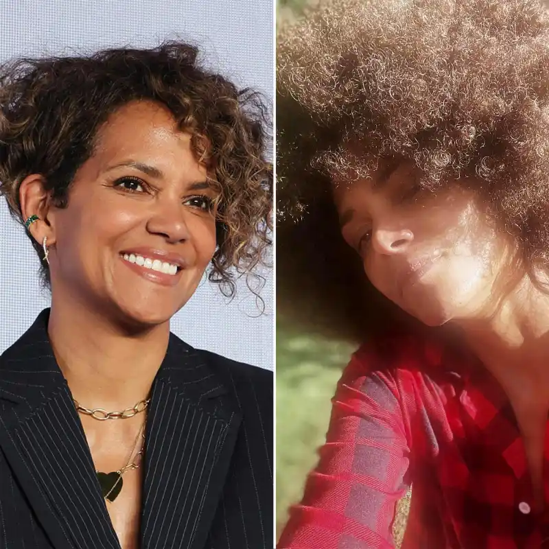 Lily James Brad Pitt and More Celebrity Hair Transformations of 2023 Halle Berry 318
