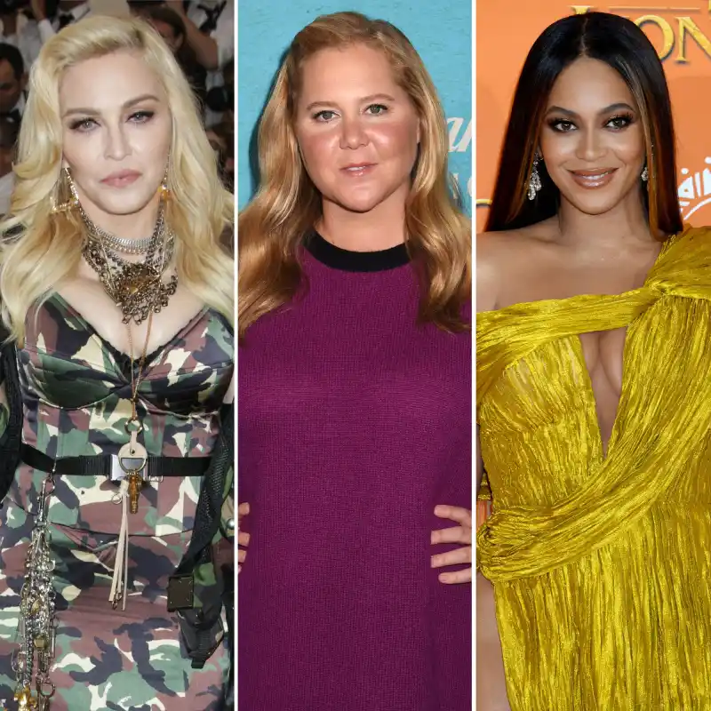 Madonna Amy Schumer and More Are Living the Dream at Beyonce Tour
