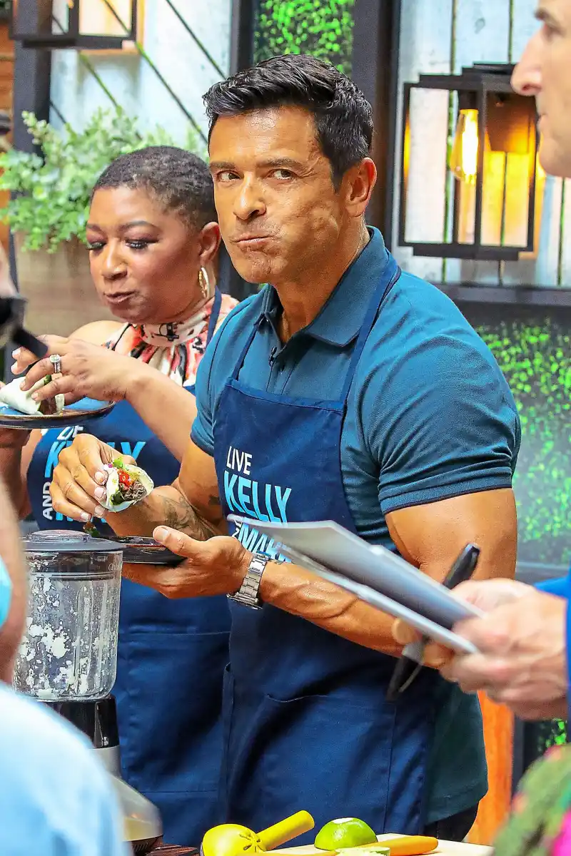 Mark Consuelos They Eat Spicy Food Just Like Us