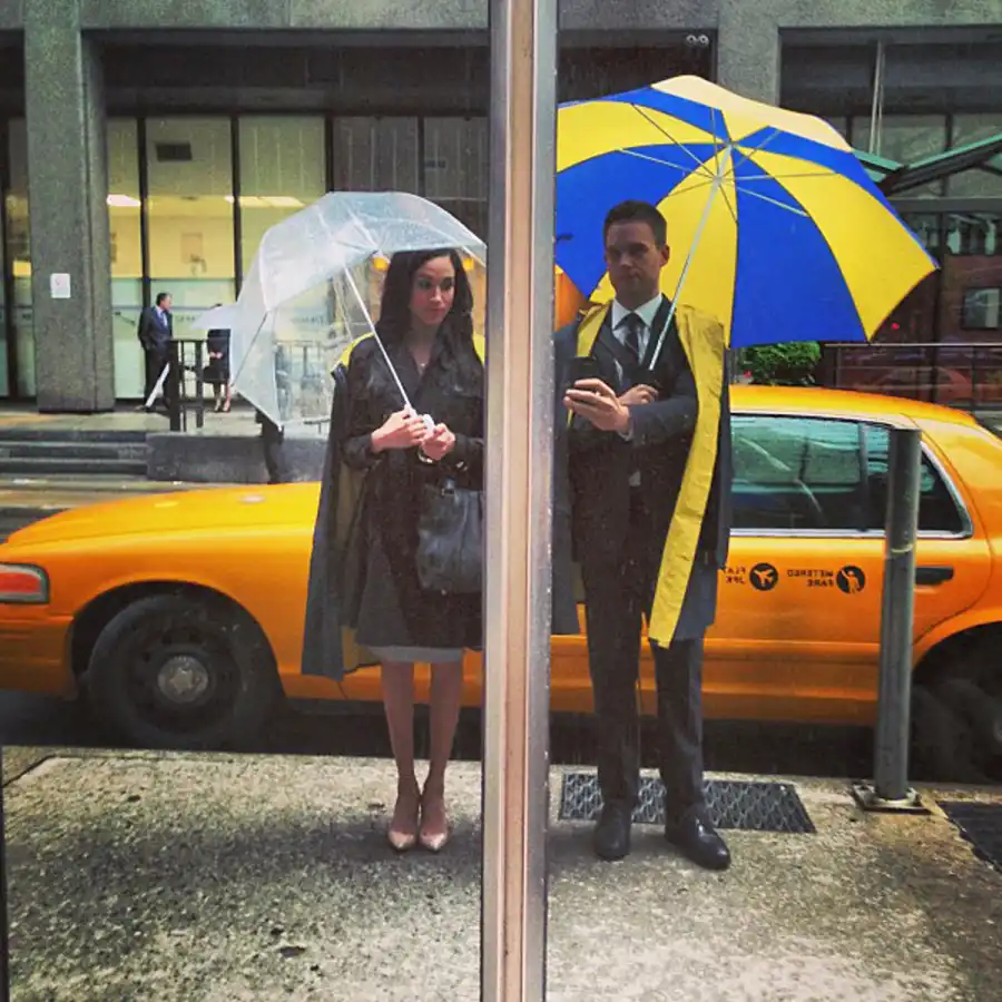 Meghan Markle and Patrick J Adams Sweet Friendship