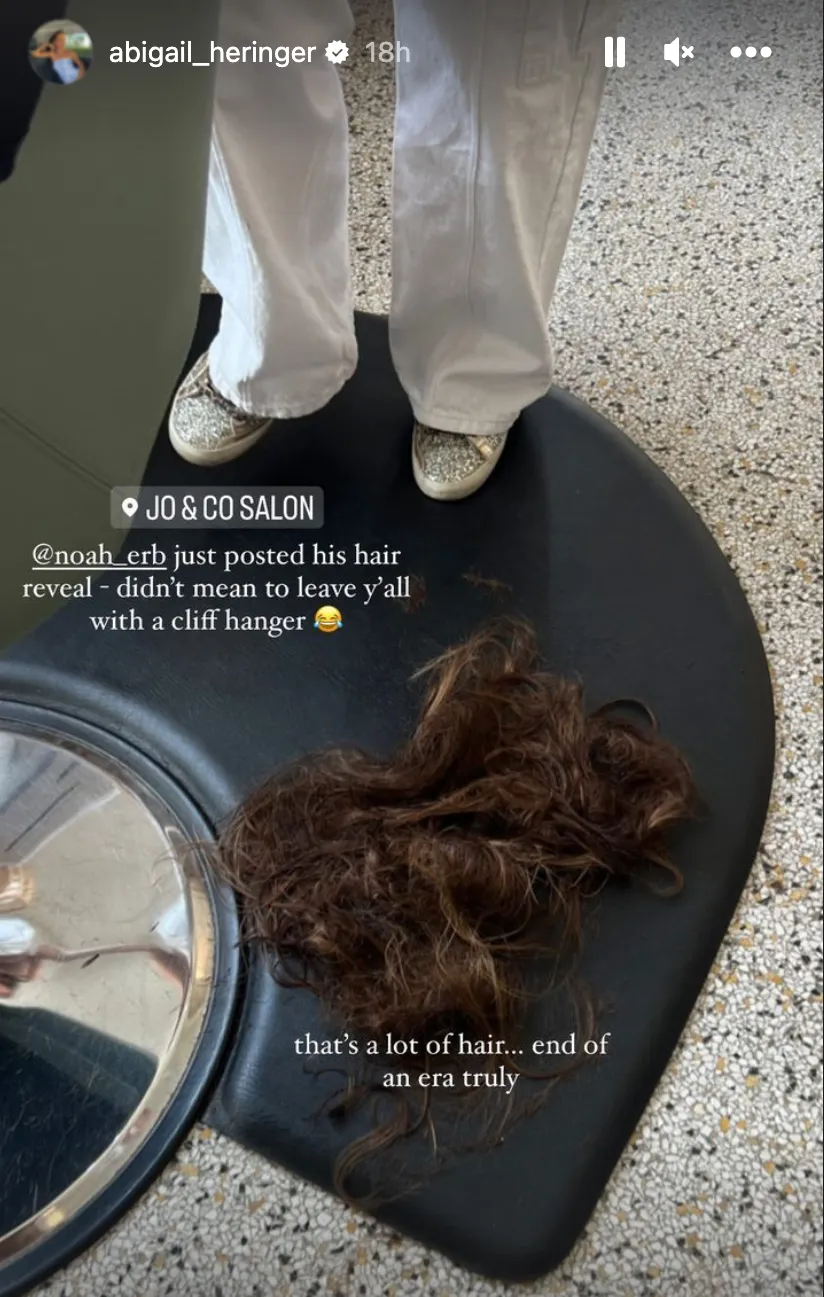 Noah Erb Chops His Long Hair To Undercut