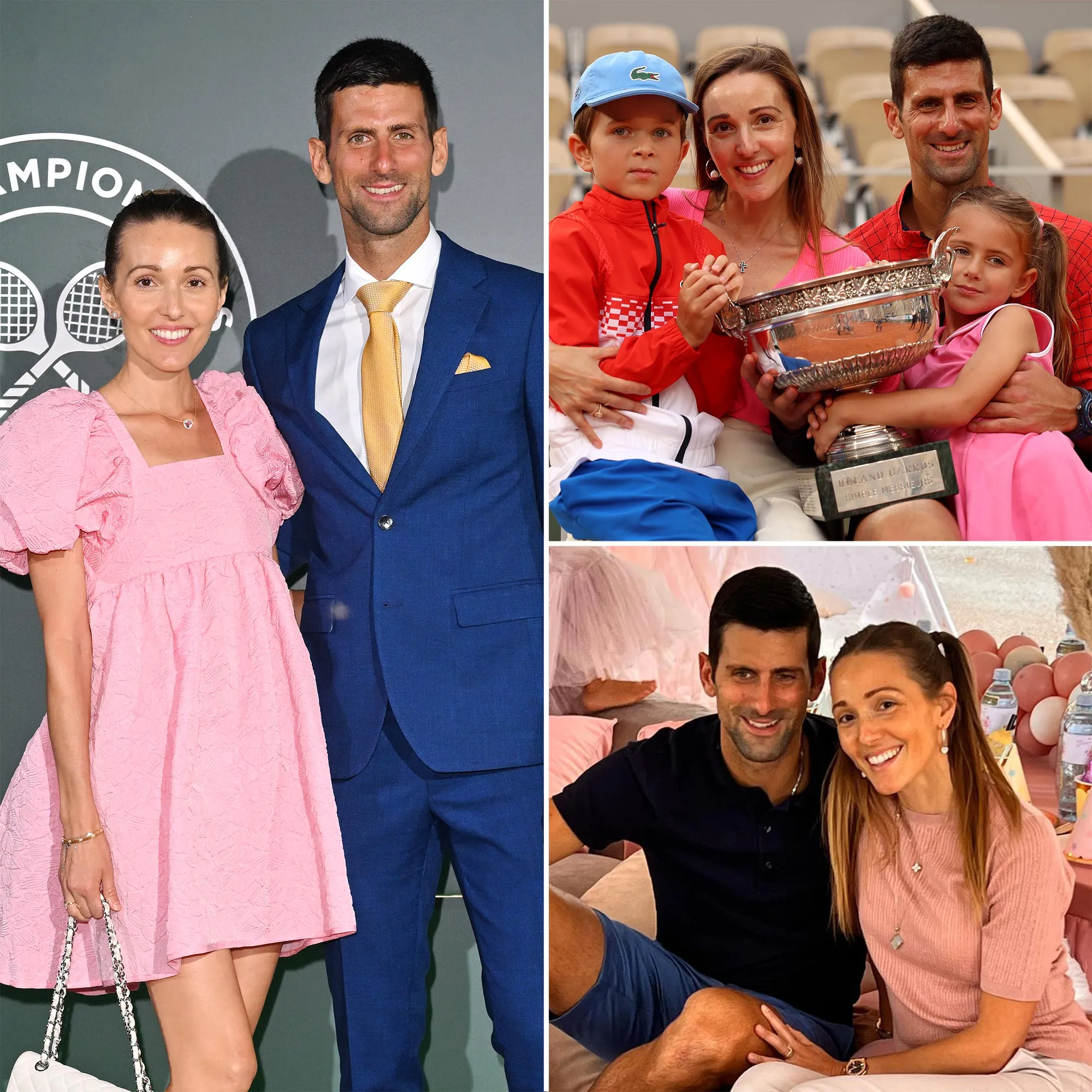 Novak Djokvic and Wife Jelena Djokovic s Relationship Timeline From High School Sweethearts to Family of 4 309