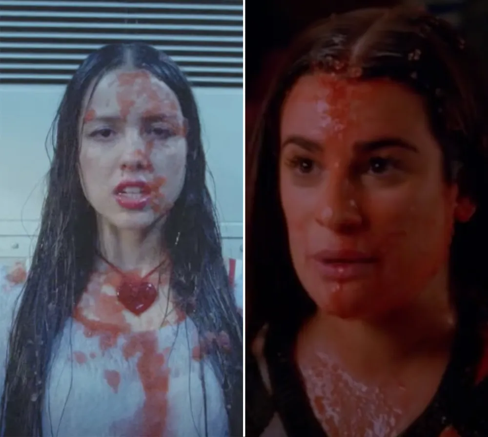 Olivia Rodrigo References Glee and Euphoria in Her Bad Idea Right -Music Video