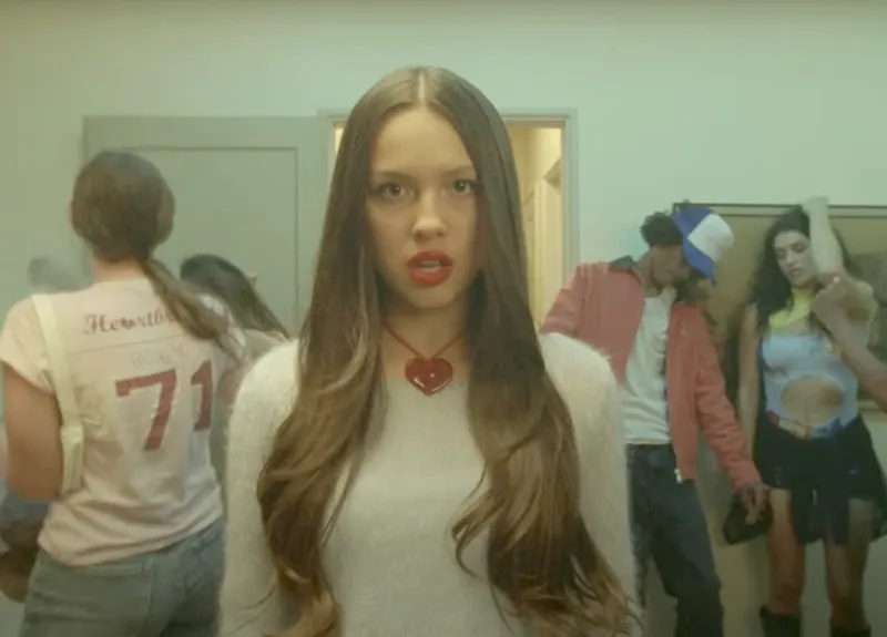 Olivia Rodrigo References Glee and Euphoria in Her Bad Idea Right -Music Video
