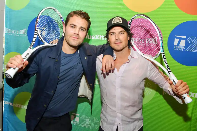 Paul Wesley and Ian Somerhalder Hot Pics