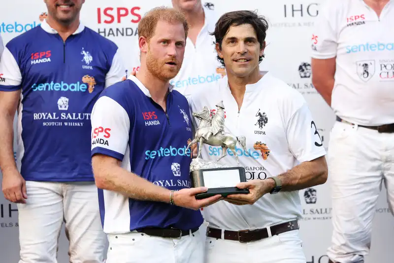Prince Harry Gallops Into Action During Charity Polo Match in Singapore: See Photos