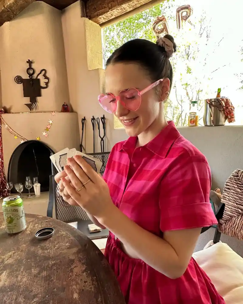 Rachel Brosnahan Instagram They Play Cards Just Like Us