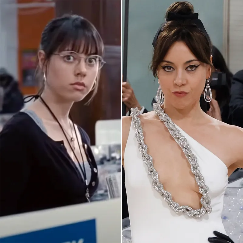 Scott Pilgrim vs the World Cast- Then and Now - Aubrey Plaza