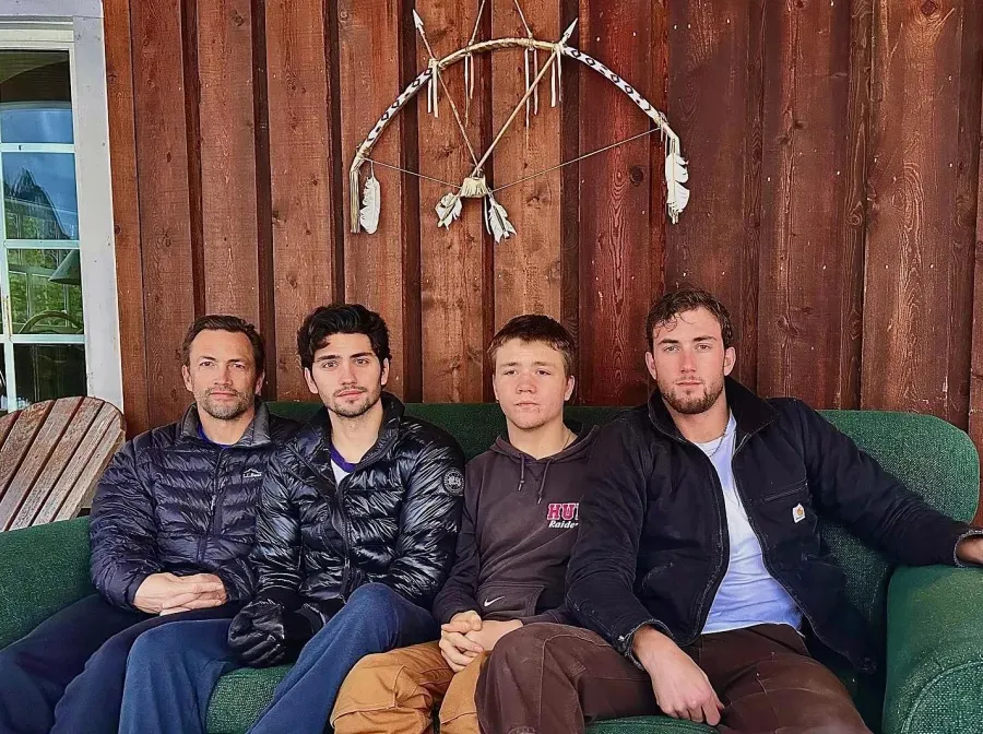 See Andrew Shue-s Photos With Sons Nate Aidan and Wyatt Over the Years