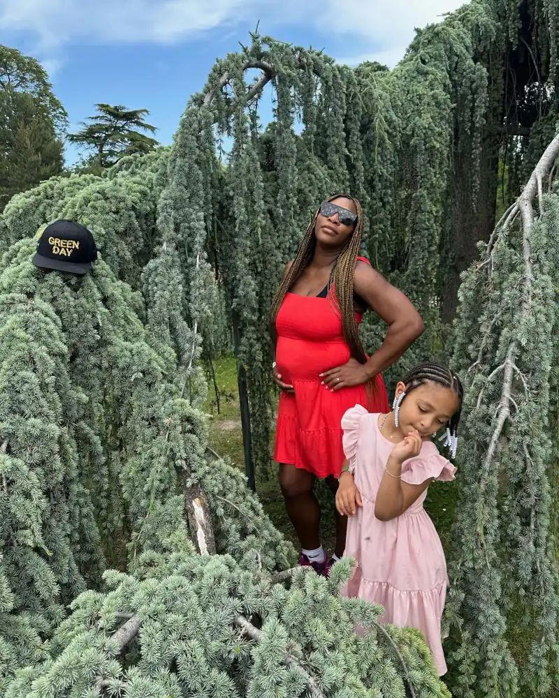 Serena Williams’ Baby Bump Ahead of Welcoming Baby No. 2 With Husband Alexis Ohanian