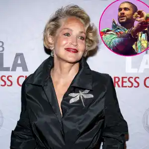 Sharon Stone Hilariously Reacts to Bad Bunny s NSFW Shower Selfie It Can Break Your VCR 378