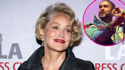 Sharon Stone Hilariously Reacts to Bad Bunny s NSFW Shower Selfie It Can Break Your VCR 378