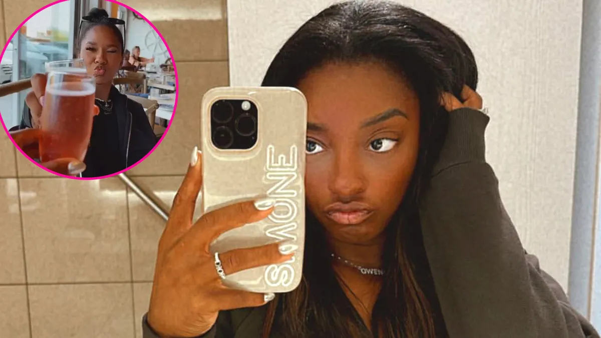 Simone Biles' ‘Journey to Paris’ 2024 Olympics Starts With Non-Alcoholic Champagne, 1st Competition