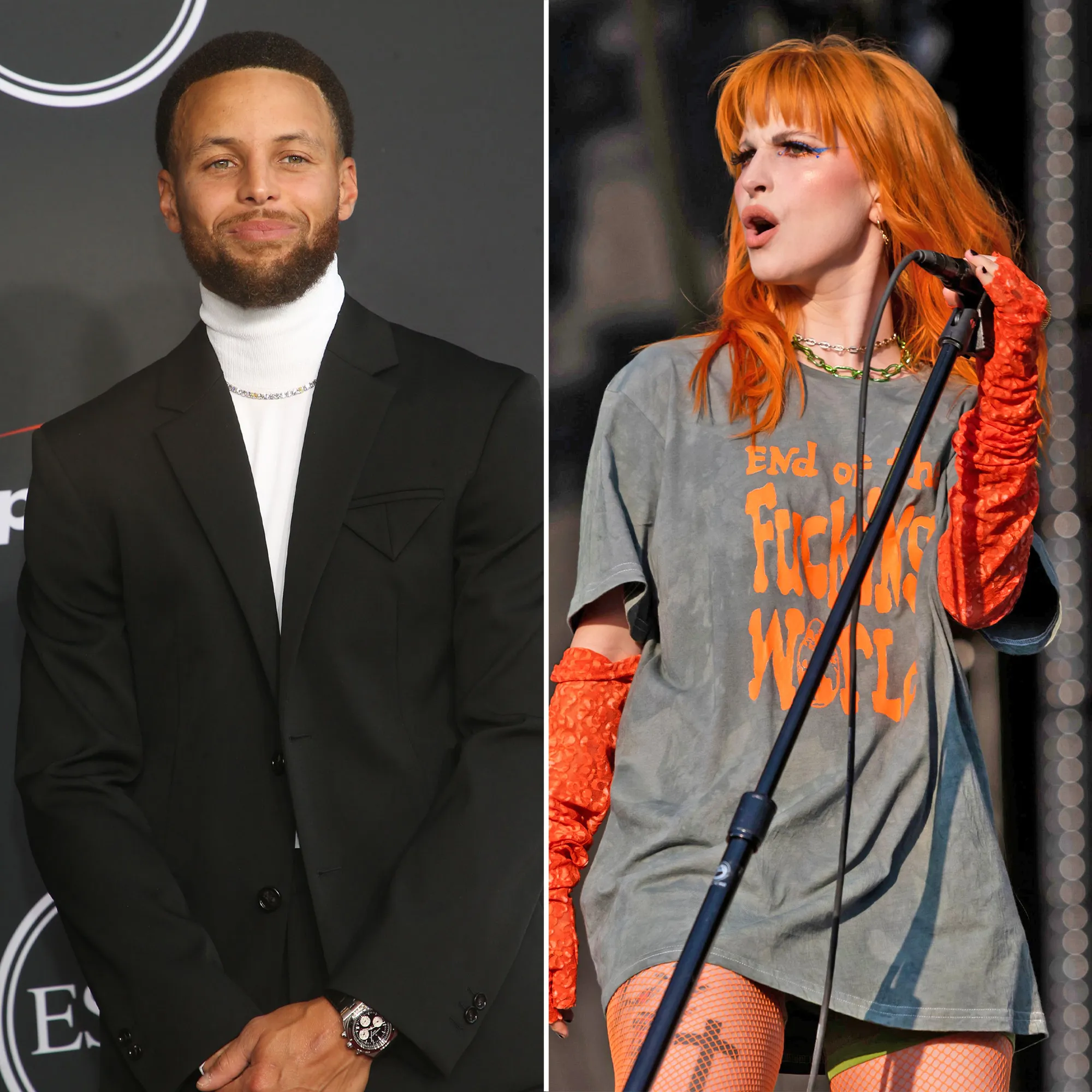 Steph Curry Surprises Crowd With Performance at Paramore Show