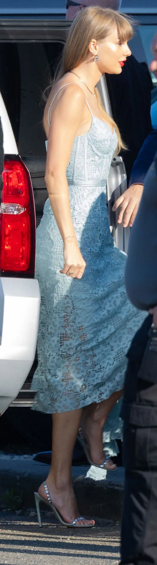 Taylor Swift at Jack Antonoff's Wedding