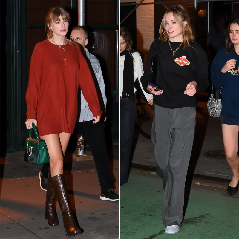 Taylor Swifts Inner Circle Sophie Turner and More Famous BFFs