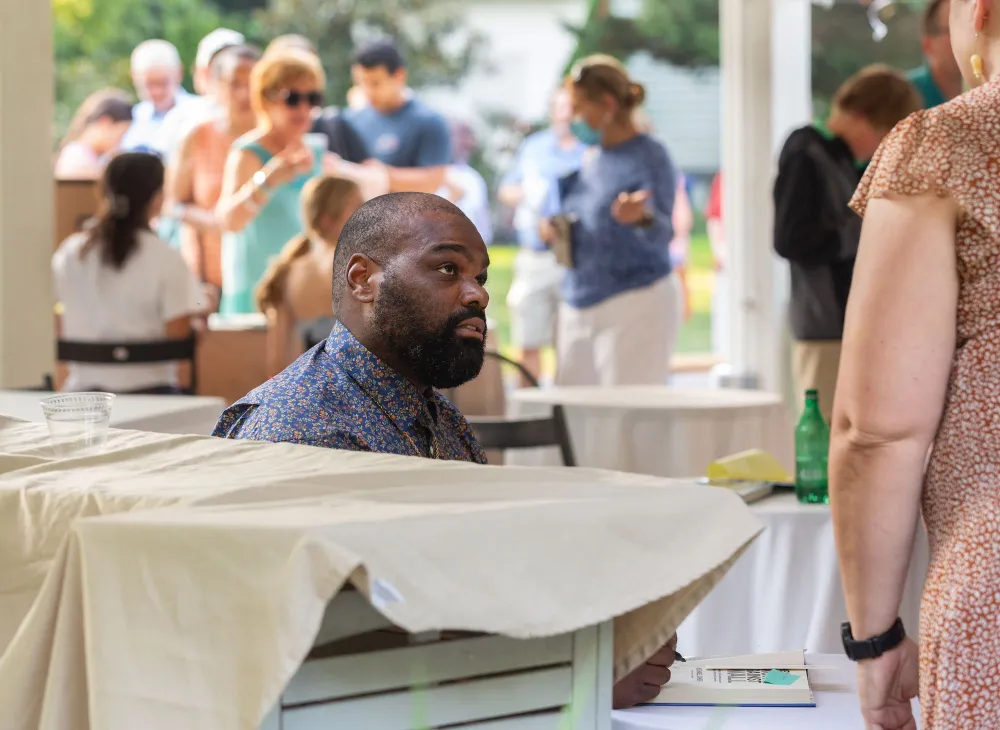 The Blind Side- Subject Michael Oher Spotted for 1st Time Since Tuohy Family Lawsuit at Book Signing