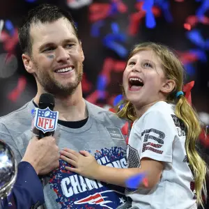 Tom Brady and daughter Vivian
