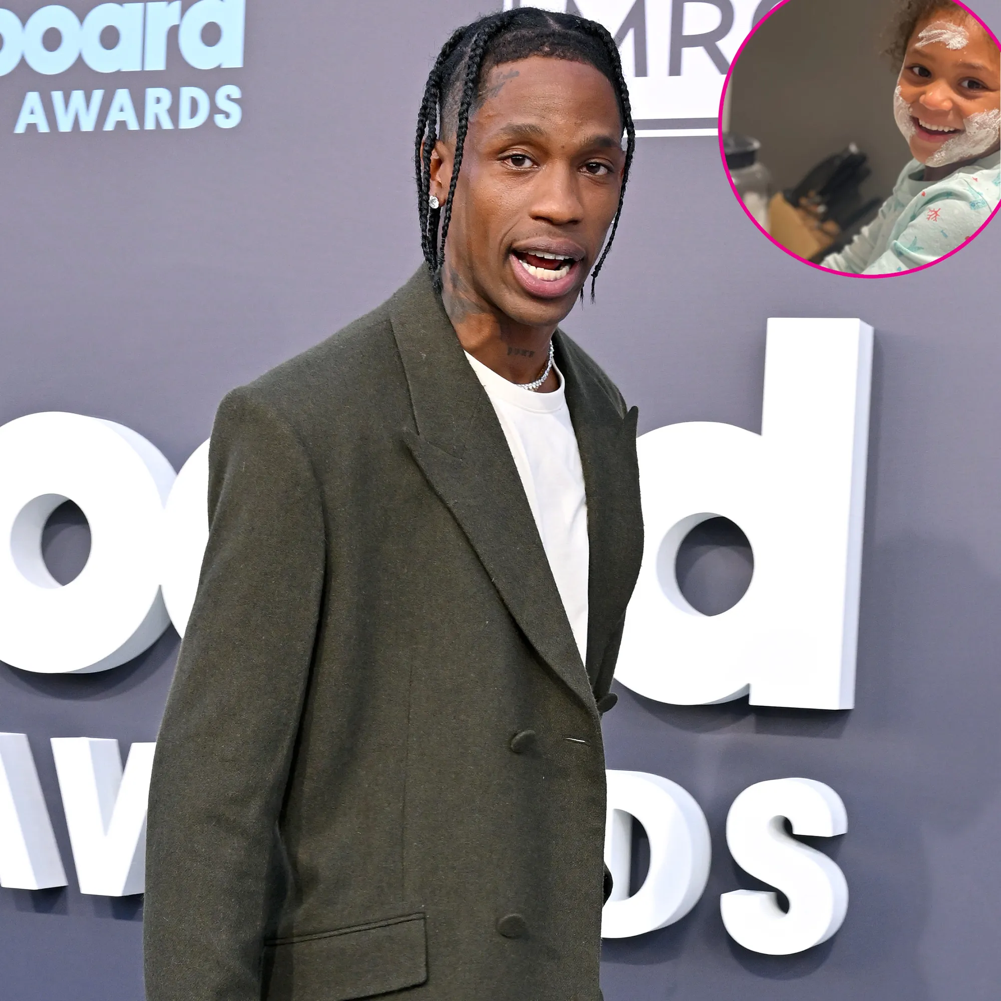 Travis Scott and Stormi Share Sweet Father-Daughter Moment