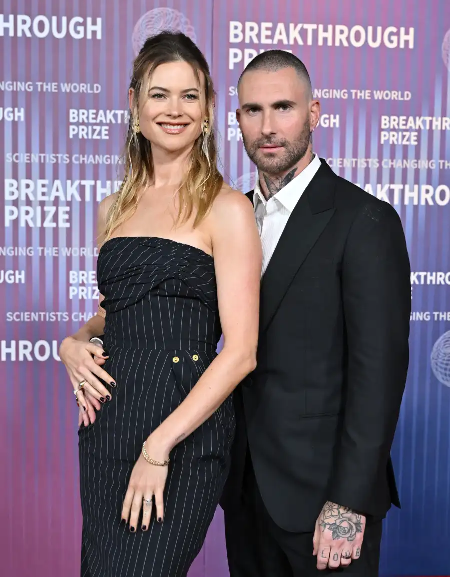 Adam Levine and Behati Prinsloo