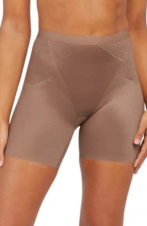 SPANX&reg; Thinstincts&reg; 2.0 Girl Shorts in Cafe Au Lait at Nordstrom, Size Small