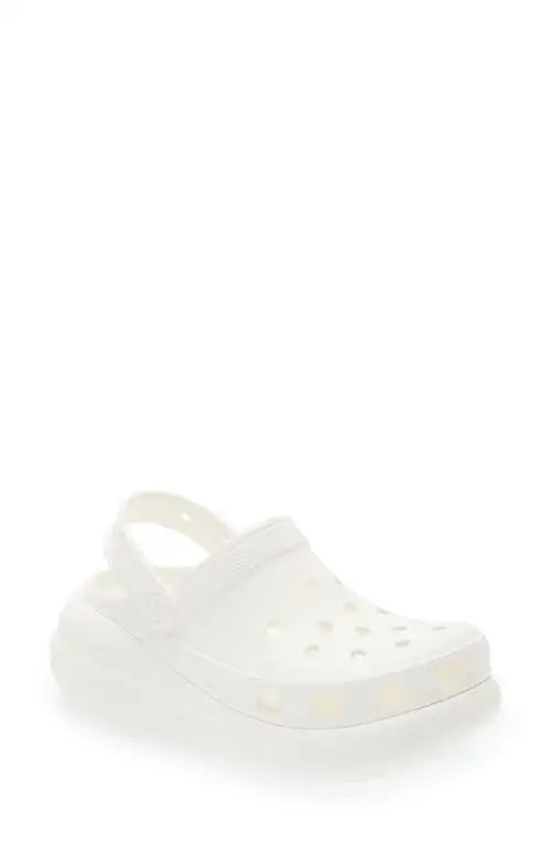 CROCS Classic Crush Clog in White at Nordstrom, Size 10 Women's