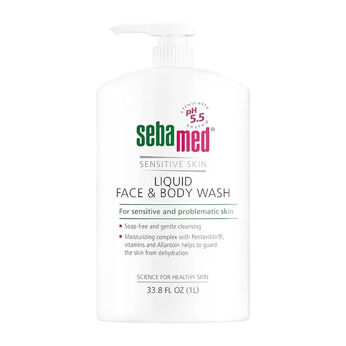 Sebamed Liquid Face & Body Wash for Sensitive Skin