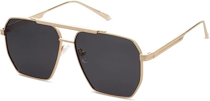 retro square sunglasses