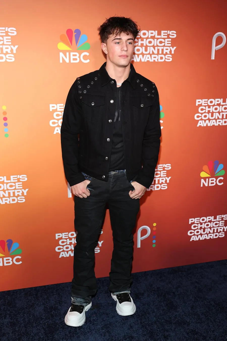 2023 People s Choice Country Awards Red Carpet Arrivals 035 Lane Hancock