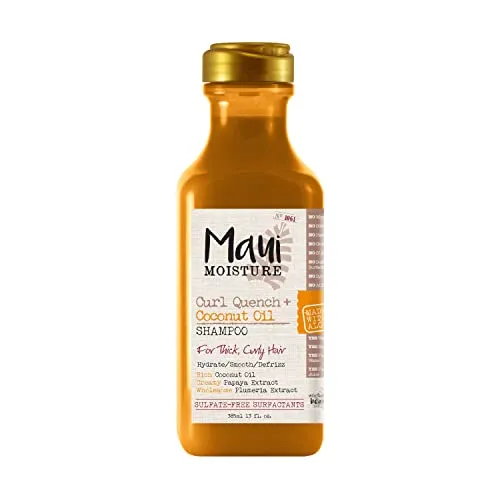 Maui Moisture Curl Quench + Coconut Oil Curl Defining Anti-Frizz Shampoo