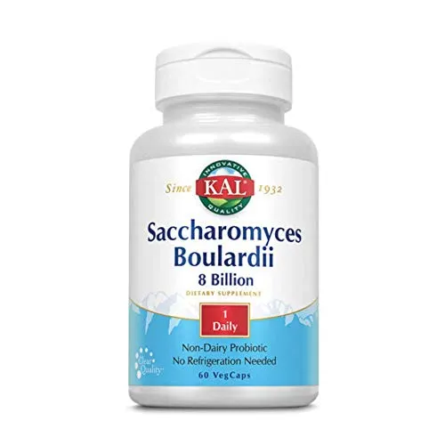 Kal Saccharomyces Boulardii Capsules, 60 Count