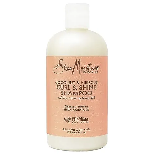 Shea Moisture Coconut & Hibiscus Curl & Shine Shampoo