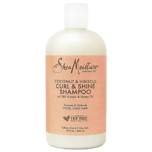 Shea Moisture Coconut & Hibiscus Curl & Shine Shampoo