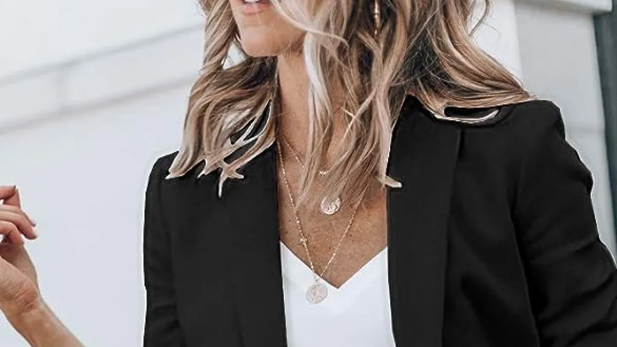 black blazer