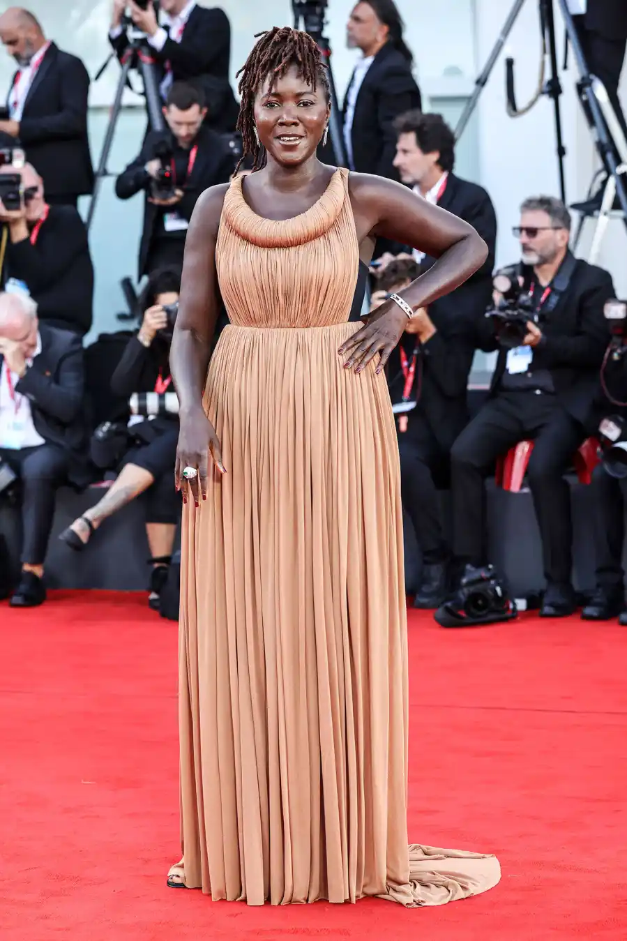 Alice Diop Venice Film Festival Red Carpet 2023