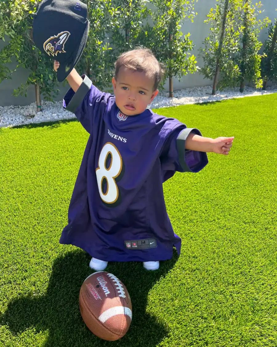 Baltimore Ravens Star Odell Beckham Jr and Ex Lauren Woods Family Album With Son Zydn